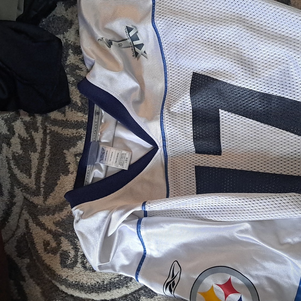Mike Wallace Super Bowl Jersey
